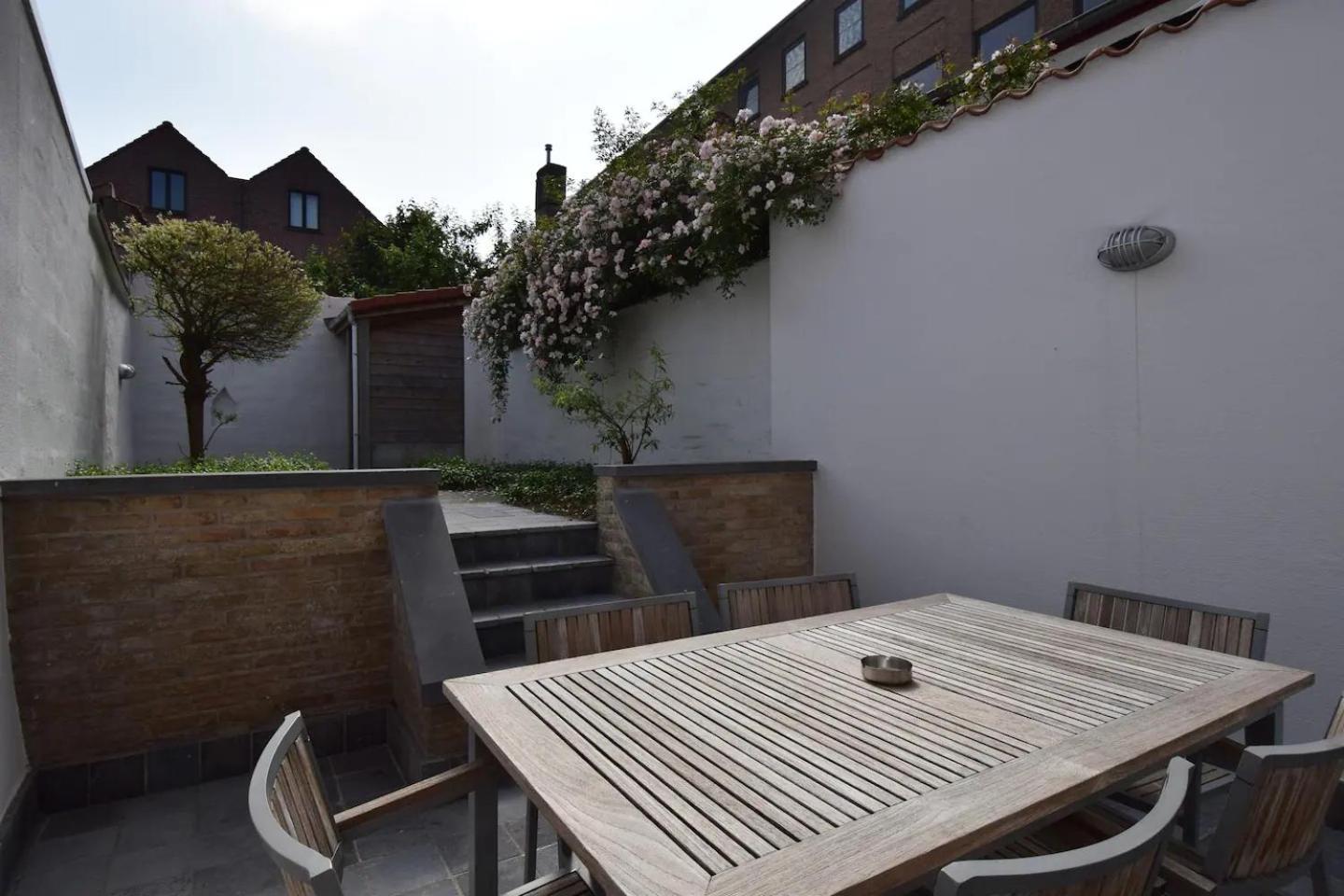 Brugse Charme Huis Met Tuin Aan Het Water 8P 布鲁日 外观 照片